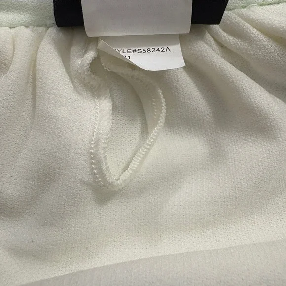 Kate Spade Cucumber‎ Floral Print Tie Bandeau One Piece Halter Strap Swimsuit XS - Picture 6 of 13